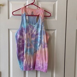 Danskin Pastel Tie-Dye Tank Top